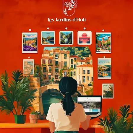 Les Jardins D'holi Proche Uzes 3* Garrigues-et-Sainte-Eulalie