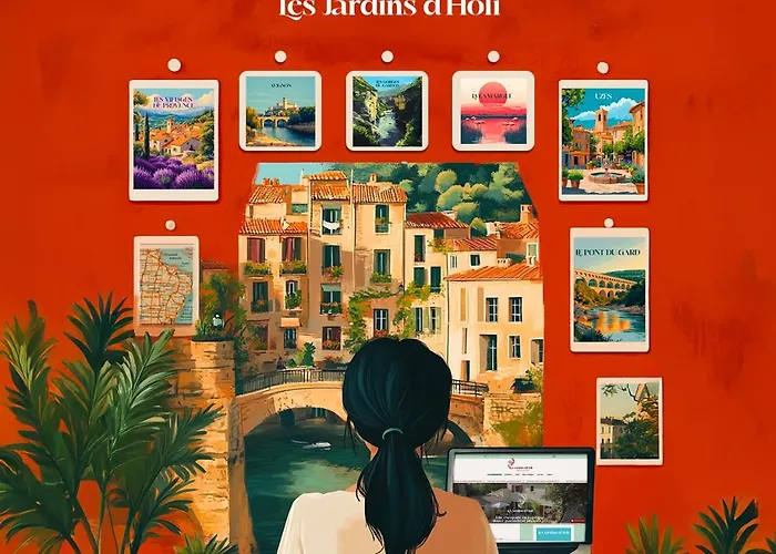 Les Jardins D'holi Proche Uzes 3* Garrigues-et-Sainte-Eulalie